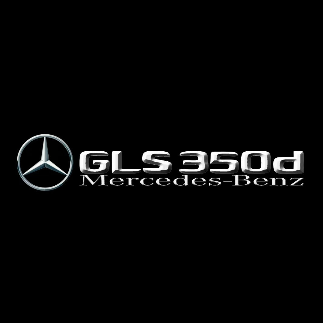 LUCI PROIETTORI LOGO MERCEDES BENZ Nr.03 (quantità 1 = 1 set / 2 luci porta)