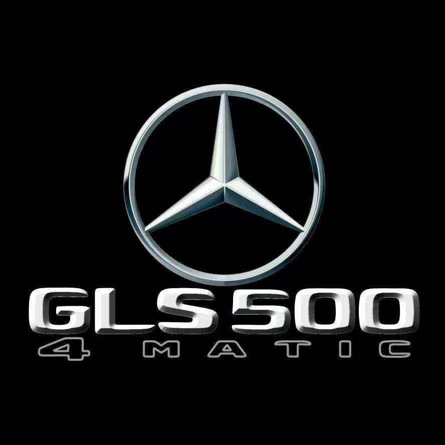 LUCI PROIETTORI LOGO MERCEDES BENZ Nr.03 (quantità 1 = 1 set / 2 luci porta)