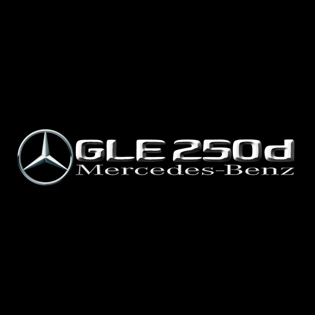 LUCI PROIETTORI LOGO MERCEDES BENZ Nr.03 (quantità 1 = 1 set / 2 luci porta)