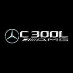 MERCEDES BENZ LOGO PROJECTOT LIGHTS Nr.03 (Menge 1 = 1 Sätze/2 Türleuchten)