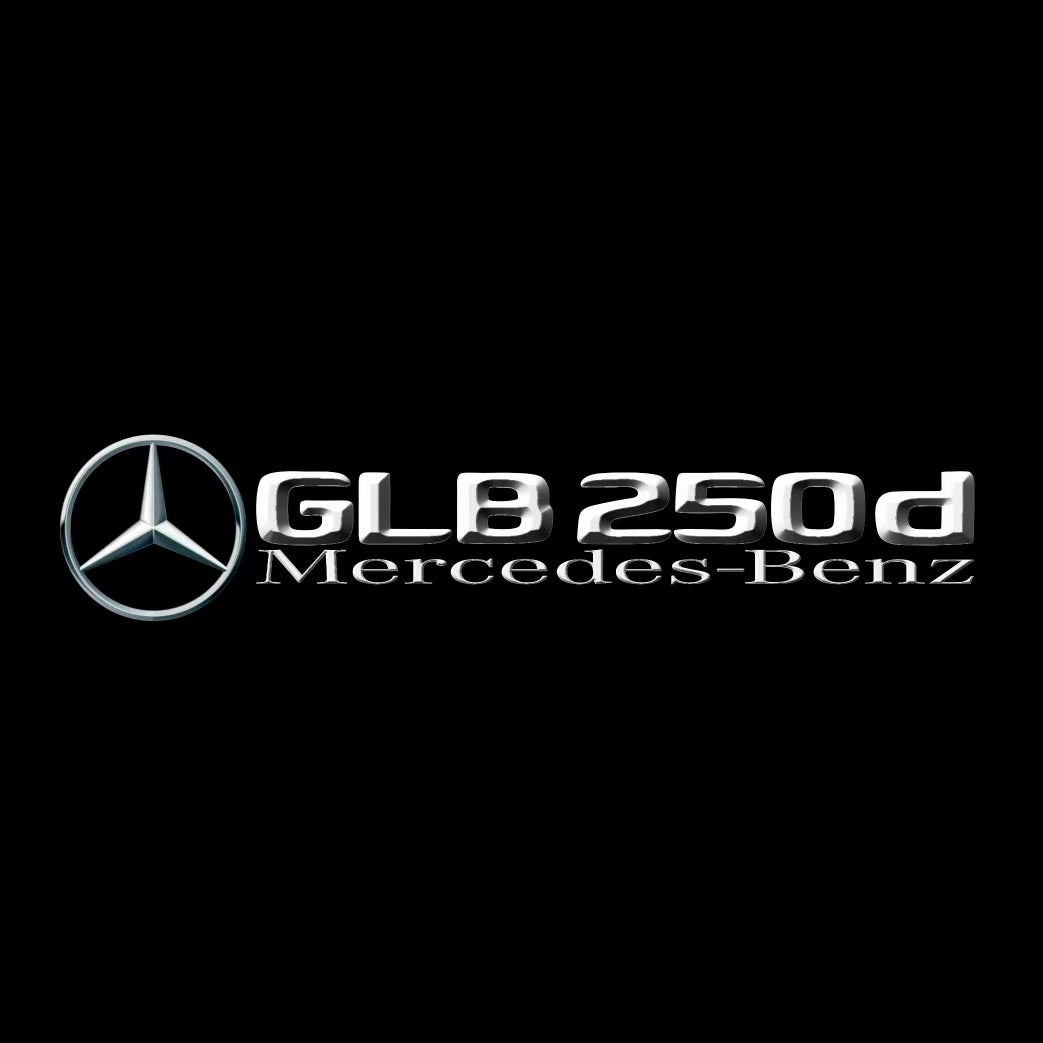 MERCEDES BENZ LOGO PROJECTOT LIGHTS Nr.03 (Menge 1 = 1 Sätze/2 Türleuchten)