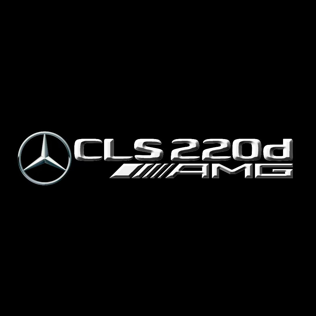 LUCI PROIETTORI LOGO MERCEDES BENZ Nr.03 (quantità 1 = 1 set / 2 luci porta)