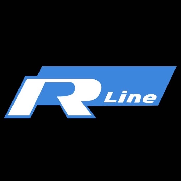 Vokkswagen الباب يضيء RLINE Logo Nr. 53 (الكمية 1 = 2 من Filo Films /2 Los lighs)