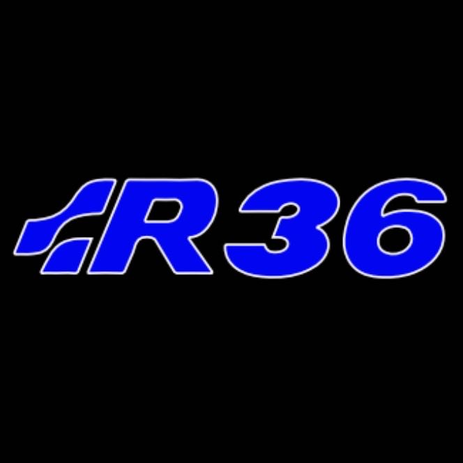 فولكس واجن الباب أضواء R36 شعار Nr. 38( كمية 1 = 2 شعار فيلم / 2 أضواء الباب)