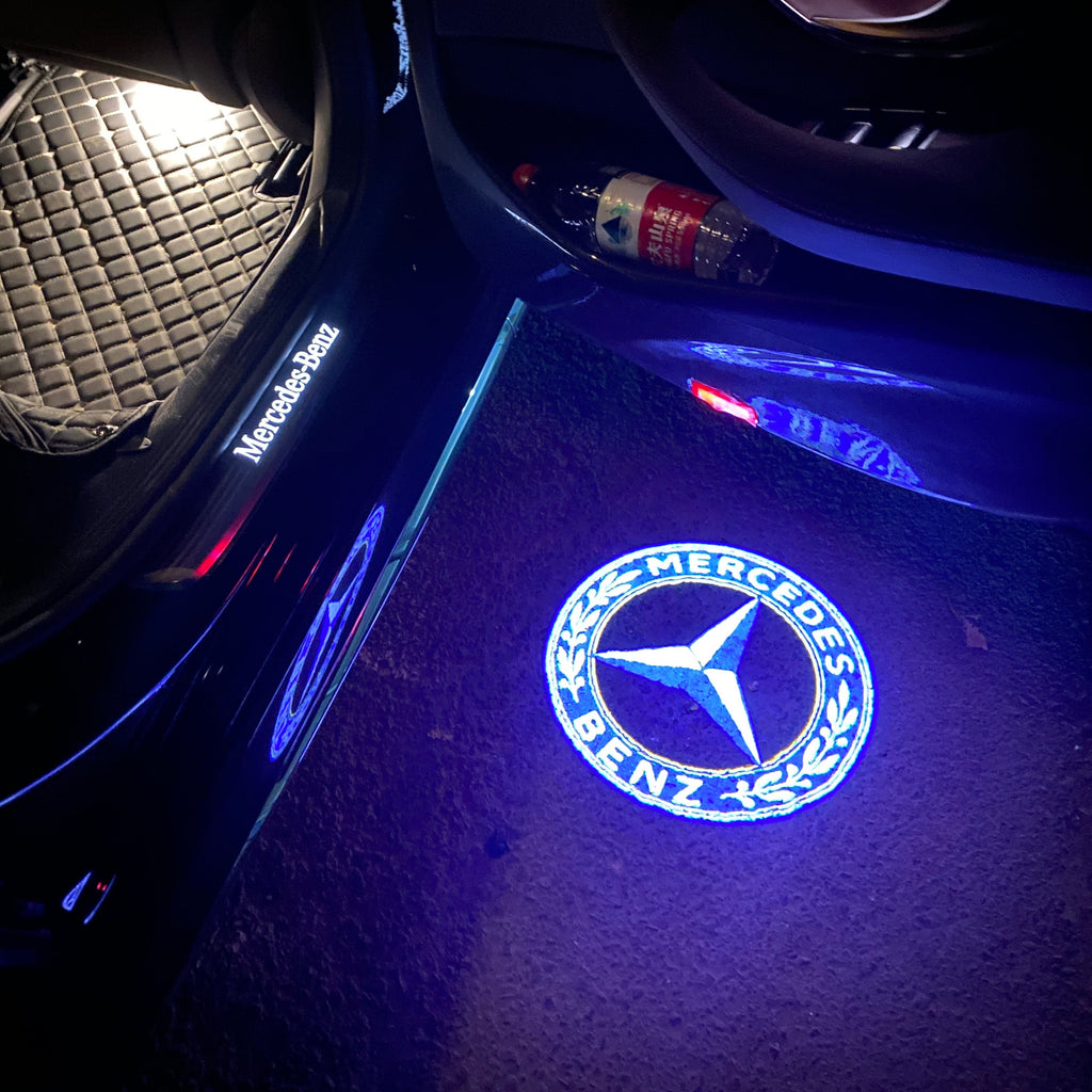 PROJECTEUR MERCEDES BENZ LOGO LIGHTS Nr.10 (quantité 1 = 1 sets / 2 door lights)