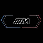 BMW M LOGO PROJECTOT LIGHTS Nr.11 (quantità 1 = 1 set/2 luci porta)