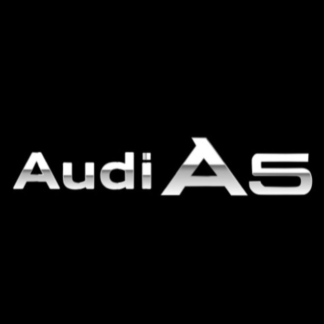 AUDI LOGO PROJECTOT LIGHTS Nr.120 (quantité 1 = 2 Logo Films /2 feux de porte)
