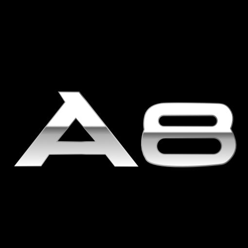 AUDI LOGO PROJECTOT LIGHTS Nr.46 (الكمية 1 = 2 Logo Films /2 أضواء الباب)