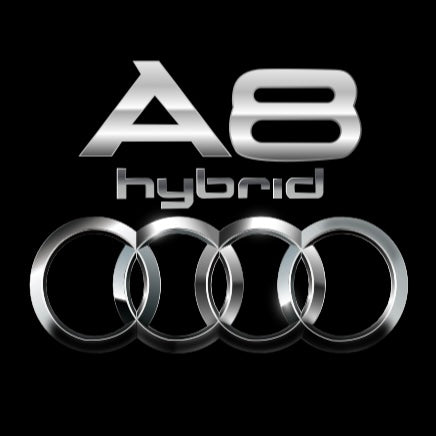 AUDI LOGO PROJECTOT LIGHTS Nr.46 (الكمية 1 = 2 Logo Films /2 أضواء الباب)