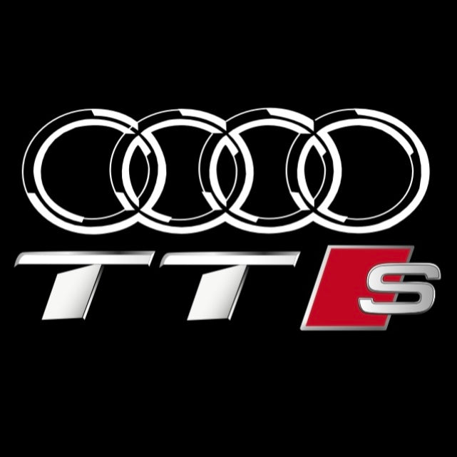 AUDI LOGO PROJECTOT LIGHTS Nr.120 (quantité 1 = 2 Logo Films /2 feux de porte)