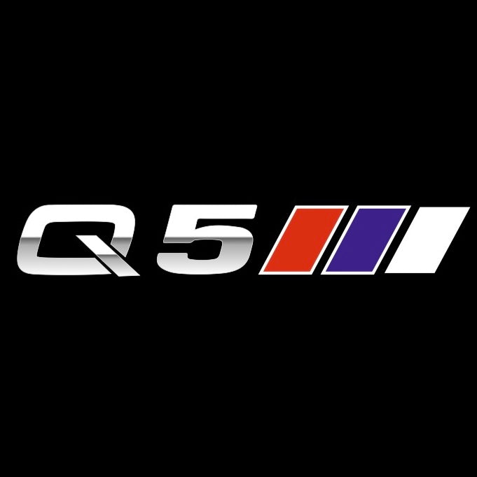 AUDI LOGO PROJECTOT LIGHTS Nr.120 (quantité 1 = 2 Logo Films /2 feux de porte)