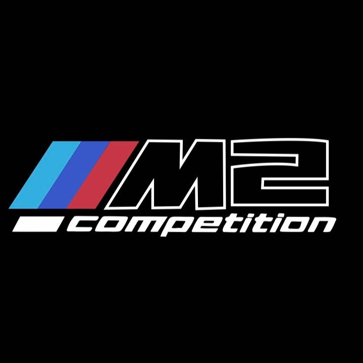ÉCLAIRAGE DE PROJECTEUR BMW M3 LOGO Nr.24 (quantité 1 = 1 jeux / 2 feux de porte)
