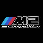 ÉCLAIRAGE DE PROJECTEUR BMW M3 LOGO Nr.24 (quantité 1 = 1 jeux / 2 feux de porte)
