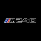 ÉCLAIRAGE DE PROJECTEUR BMW M3 LOGO Nr.24 (quantité 1 = 1 jeux / 2 feux de porte)