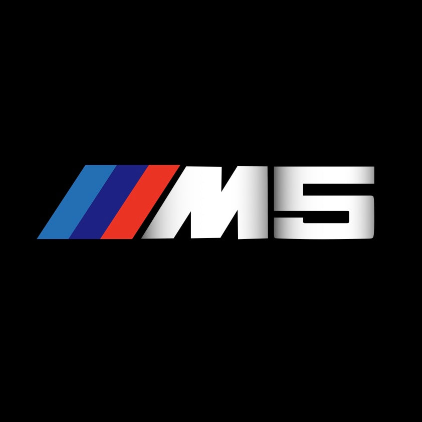 ÉCLAIRAGE DE PROJECTEUR BMW M3 LOGO Nr.24 (quantité 1 = 1 jeux / 2 feux de porte)