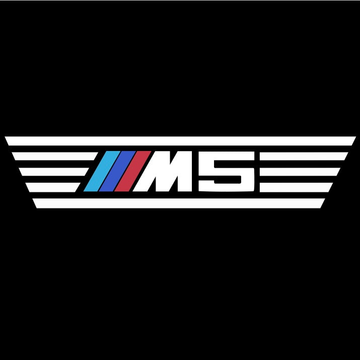 LUCES DE PROYECTOR DEL LOGOTIPO BMW M3 Nr.24 (cantidad 1 = 1 juegos / 2 luces de puerta)