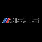ÉCLAIRAGE DE PROJECTEUR BMW M3 LOGO Nr.24 (quantité 1 = 1 jeux / 2 feux de porte)