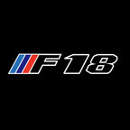 ÉCLAIRAGE DE PROJECTEUR BMW M3 LOGO Nr.24 (quantité 1 = 1 jeux / 2 feux de porte)
