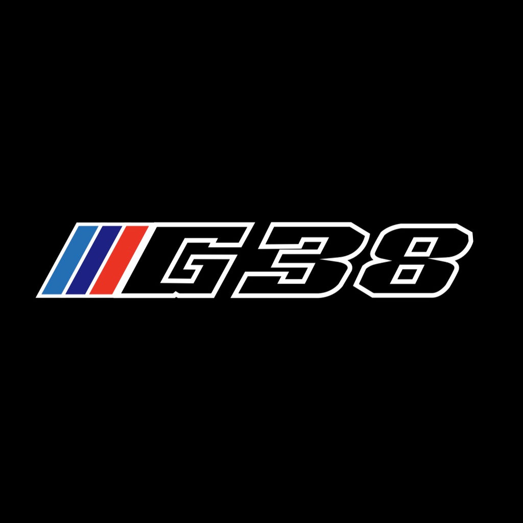 ÉCLAIRAGE DE PROJECTEUR BMW M3 LOGO Nr.24 (quantité 1 = 1 jeux / 2 feux de porte)