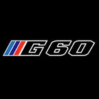 ÉCLAIRAGE DE PROJECTEUR BMW M3 LOGO Nr.24 (quantité 1 = 1 jeux / 2 feux de porte)