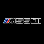 LUCES DE PROYECTOR DEL LOGOTIPO BMW M3 Nr.24 (cantidad 1 = 1 juegos / 2 luces de puerta)