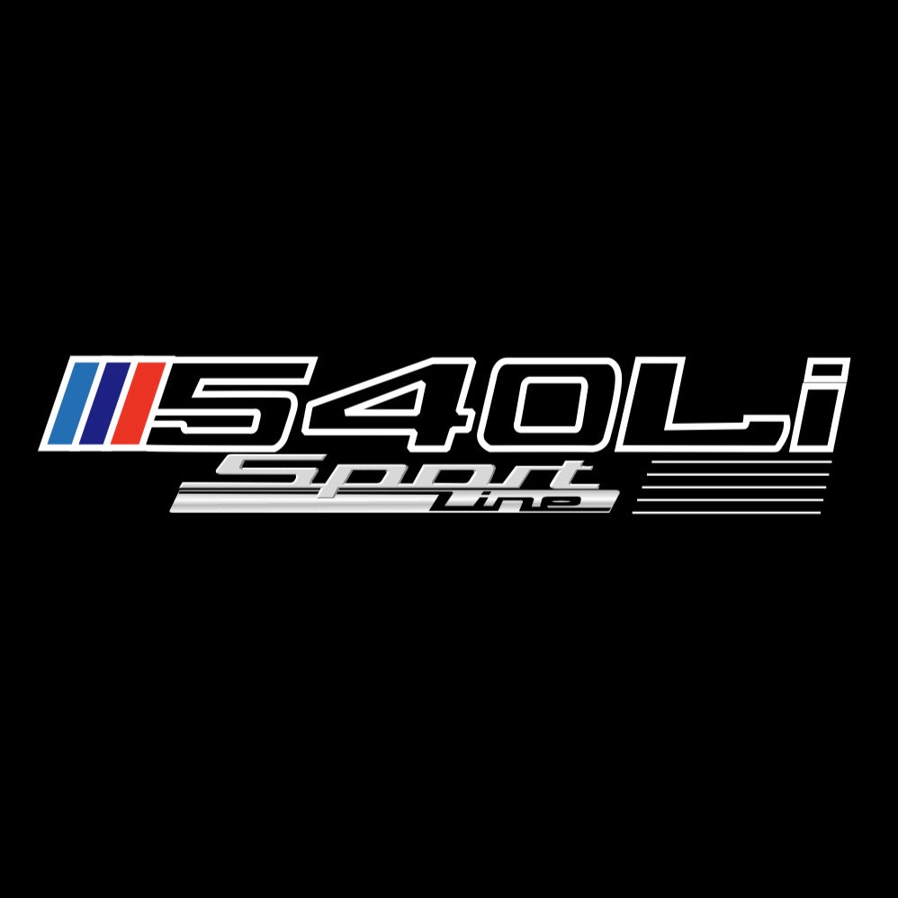 ÉCLAIRAGE DE PROJECTEUR BMW M3 LOGO Nr.24 (quantité 1 = 1 jeux / 2 feux de porte)