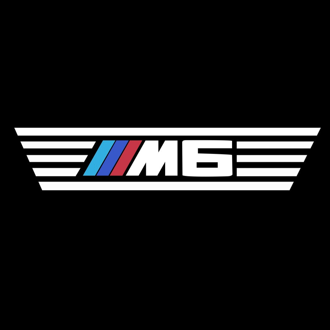 LUCES DE PROYECTOR DEL LOGOTIPO BMW M3 Nr.24 (cantidad 1 = 1 juegos / 2 luces de puerta)