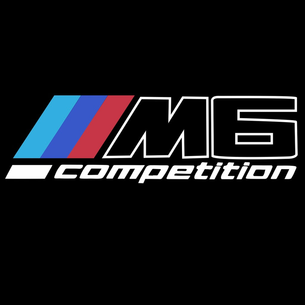 ÉCLAIRAGE DE PROJECTEUR BMW M3 LOGO Nr.24 (quantité 1 = 1 jeux / 2 feux de porte)