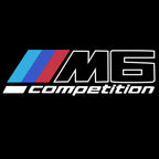 ÉCLAIRAGE DE PROJECTEUR BMW M3 LOGO Nr.24 (quantité 1 = 1 jeux / 2 feux de porte)
