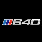 ÉCLAIRAGE DE PROJECTEUR BMW M3 LOGO Nr.24 (quantité 1 = 1 jeux / 2 feux de porte)