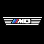ÉCLAIRAGE DE PROJECTEUR BMW M3 LOGO Nr.24 (quantité 1 = 1 jeux / 2 feux de porte)