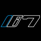 ÉCLAIRAGE DE PROJECTEUR BMW M3 LOGO Nr.24 (quantité 1 = 1 jeux / 2 feux de porte)
