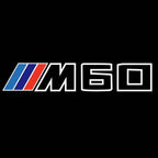 ÉCLAIRAGE DE PROJECTEUR BMW M3 LOGO Nr.24 (quantité 1 = 1 jeux / 2 feux de porte)