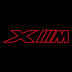 ÉCLAIRAGE DE PROJECTEUR BMW M3 LOGO Nr.24 (quantité 1 = 1 jeux / 2 feux de porte)