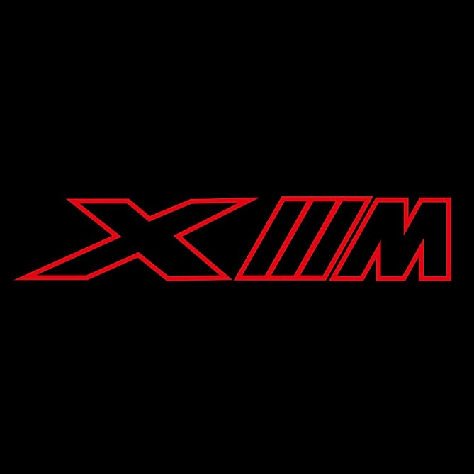 LUCES DE PROYECTOR DEL LOGOTIPO BMW M3 Nr.24 (cantidad 1 = 1 juegos / 2 luces de puerta)