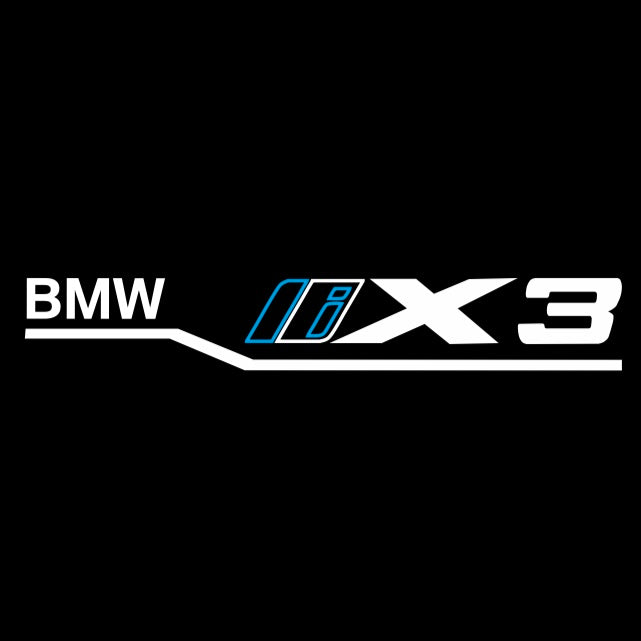 ÉCLAIRAGE DE PROJECTEUR BMW M3 LOGO Nr.24 (quantité 1 = 1 jeux / 2 feux de porte)