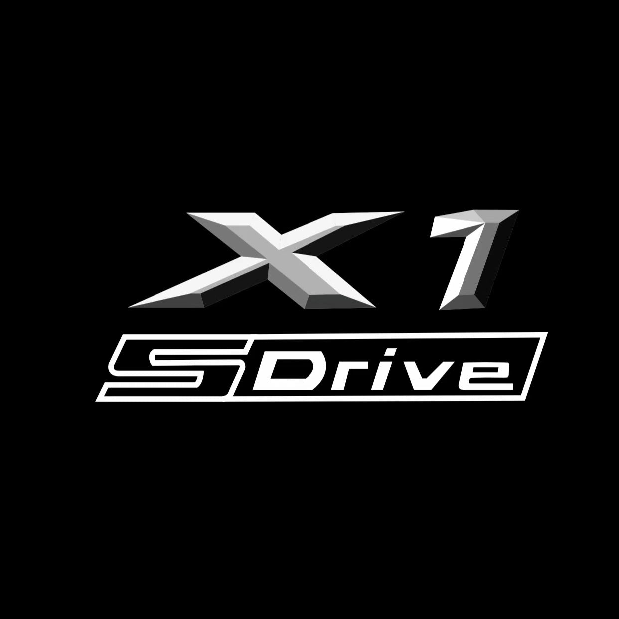 LUCES DE PROYECTOR DEL LOGOTIPO BMW M3 Nr.24 (cantidad 1 = 1 juegos / 2 luces de puerta)