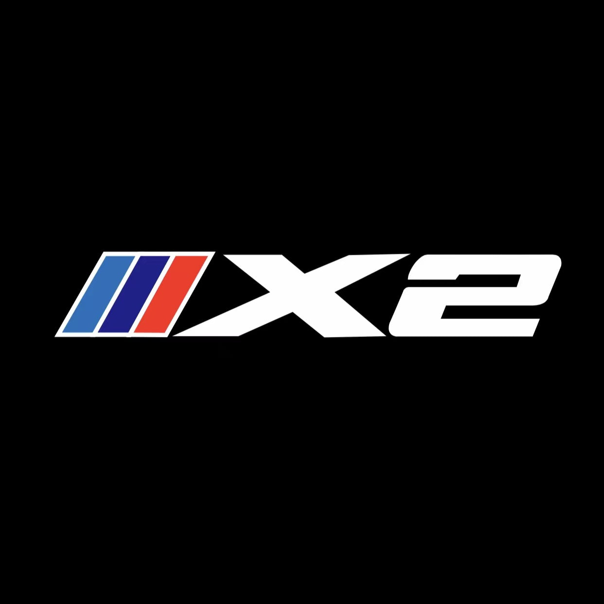 LUCES DE PROYECTOR DEL LOGOTIPO BMW M3 Nr.24 (cantidad 1 = 1 juegos / 2 luces de puerta)