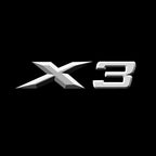 ÉCLAIRAGE DE PROJECTEUR BMW M3 LOGO Nr.24 (quantité 1 = 1 jeux / 2 feux de porte)