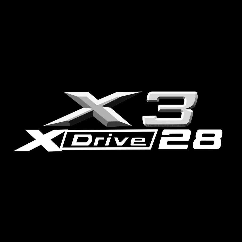 LUCES DE PROYECTOR DEL LOGOTIPO BMW M3 Nr.24 (cantidad 1 = 1 juegos / 2 luces de puerta)