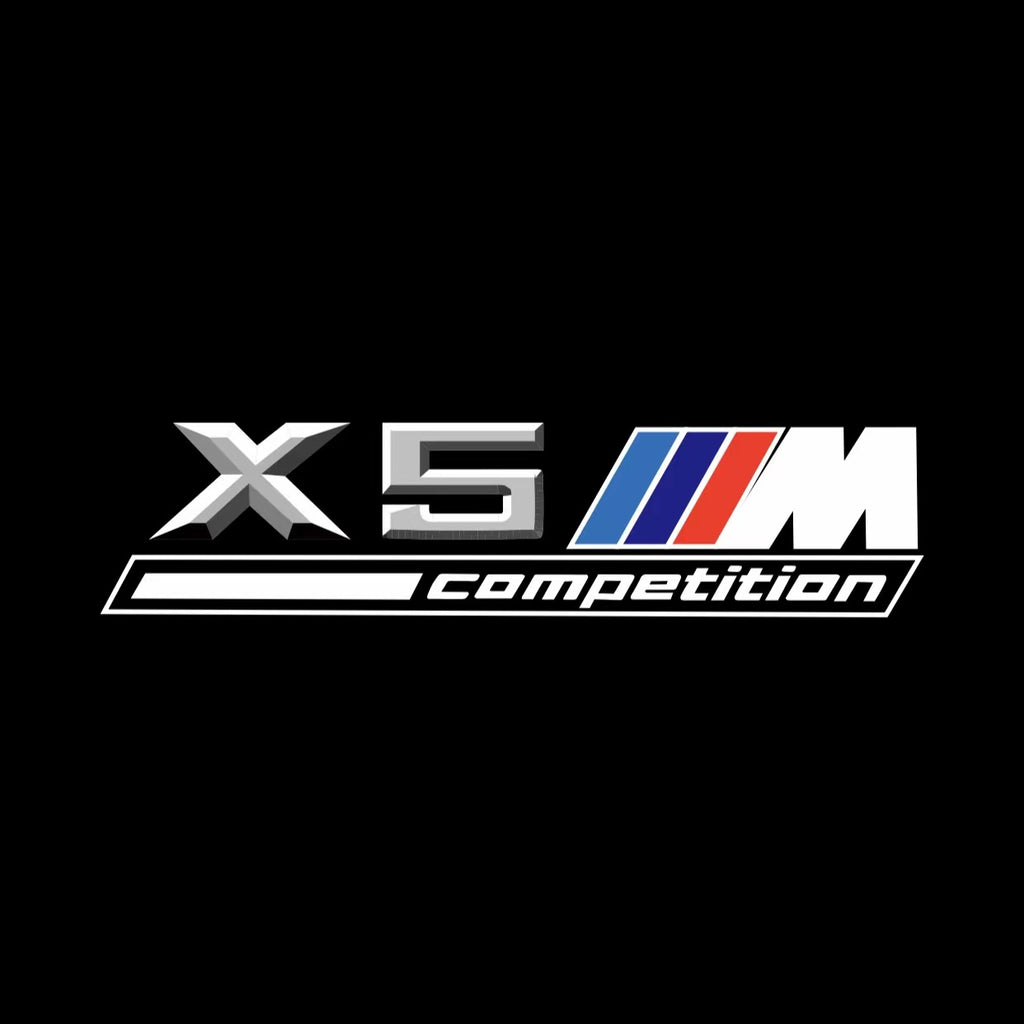 LUCES DE PROYECTOR DEL LOGOTIPO BMW M3 Nr.24 (cantidad 1 = 1 juegos / 2 luces de puerta)