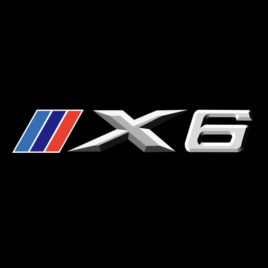 ÉCLAIRAGE DE PROJECTEUR BMW M3 LOGO Nr.24 (quantité 1 = 1 jeux / 2 feux de porte)
