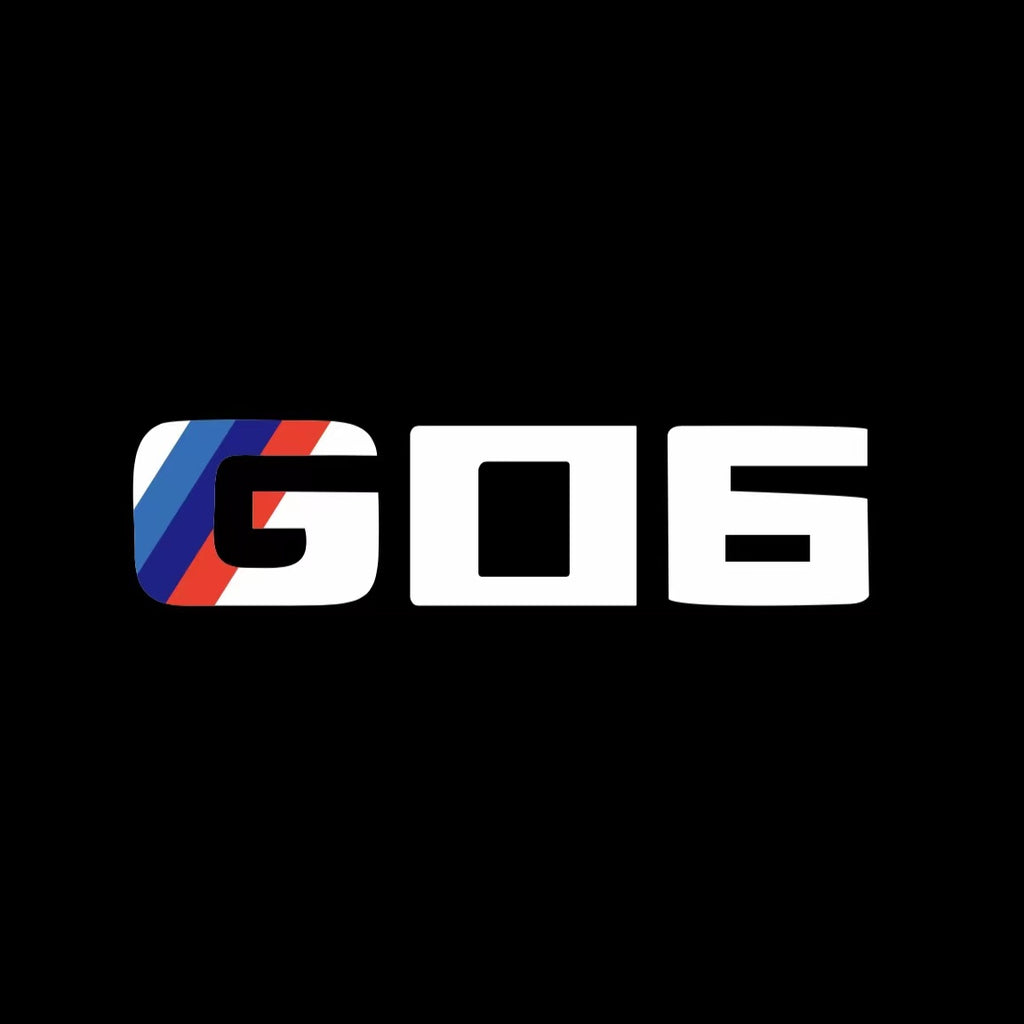 ÉCLAIRAGE DE PROJECTEUR BMW M3 LOGO Nr.24 (quantité 1 = 1 jeux / 2 feux de porte)