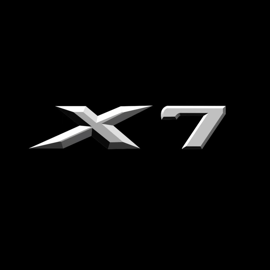 ÉCLAIRAGE DE PROJECTEUR BMW M3 LOGO Nr.24 (quantité 1 = 1 jeux / 2 feux de porte)