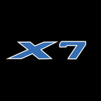 ÉCLAIRAGE DE PROJECTEUR BMW M3 LOGO Nr.24 (quantité 1 = 1 jeux / 2 feux de porte)