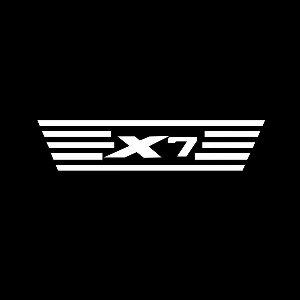 ÉCLAIRAGE DE PROJECTEUR BMW M3 LOGO Nr.24 (quantité 1 = 1 jeux / 2 feux de porte)