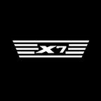 ÉCLAIRAGE DE PROJECTEUR BMW M3 LOGO Nr.24 (quantité 1 = 1 jeux / 2 feux de porte)