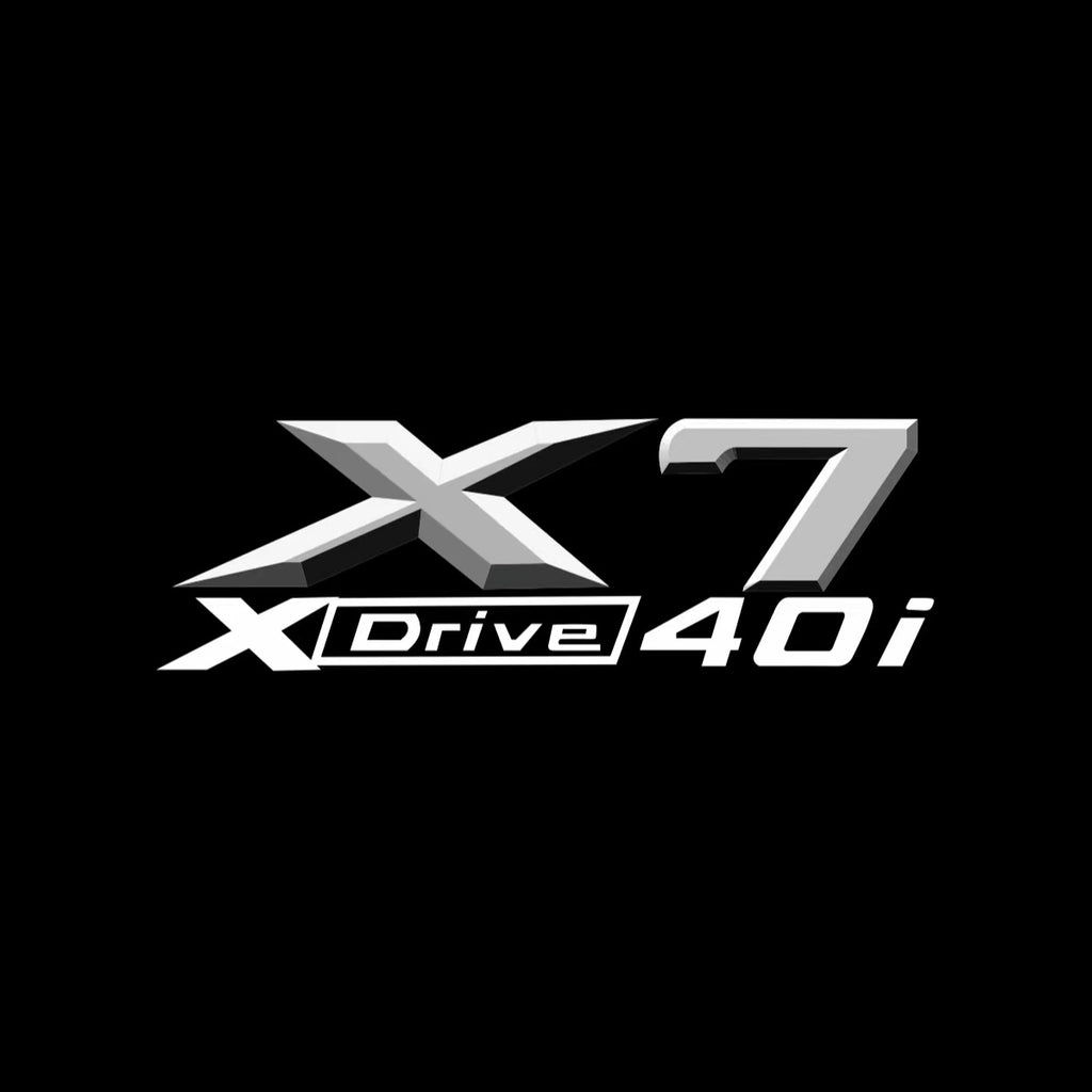 ÉCLAIRAGE DE PROJECTEUR BMW M3 LOGO Nr.24 (quantité 1 = 1 jeux / 2 feux de porte)