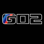 BMW M3 LOGO PROJECTOR LIGHTS Nr.24 (الكمية 1 = 1 مجموعة / 2 أضواء باب)