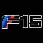 LUCES DE PROYECTOR DEL LOGOTIPO BMW M3 Nr.24 (cantidad 1 = 1 juegos / 2 luces de puerta)